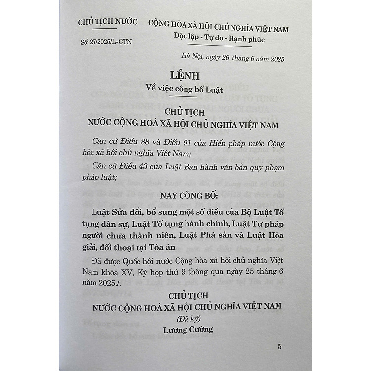 Luật Sửa Đổi, Bổ Sung Một Số Điều Của Bộ Luật Tố Tụng Dân Sự, Luật Tố Tụng Hành Chính, Luật Tư Pháp Người Chưa Thành Niên, Luật Phá Sản Và Luật Hòa Giải, Đối Thoại Tại Tòa - Ảnh 3
