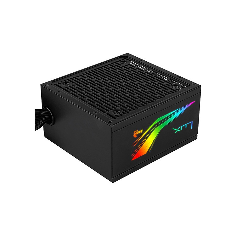 Nguồn máy tính Aerocool LUX RGB 650W 80 Plus Bronze- Hàng chính hãng
