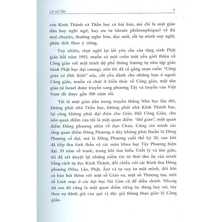 Công Giáo Và Đức Kitô - Kinh Thánh Qua Cái Nhìn Từ Đông Phương (Tái bản) - Ảnh 6