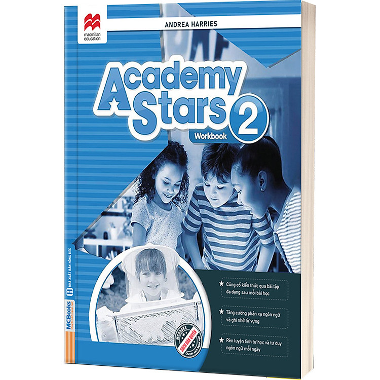 Academy Stars Pupil’s Book + Workbook - Sách học tiếng Anh cho trẻ chuẩn Cambridge