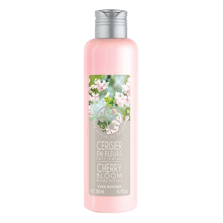 Sữa Dưỡng Thể Hương Hoa Anh Đào Yves Rocher Un Matin Au Jardin Cherry Bloom Body Lotion 200ml