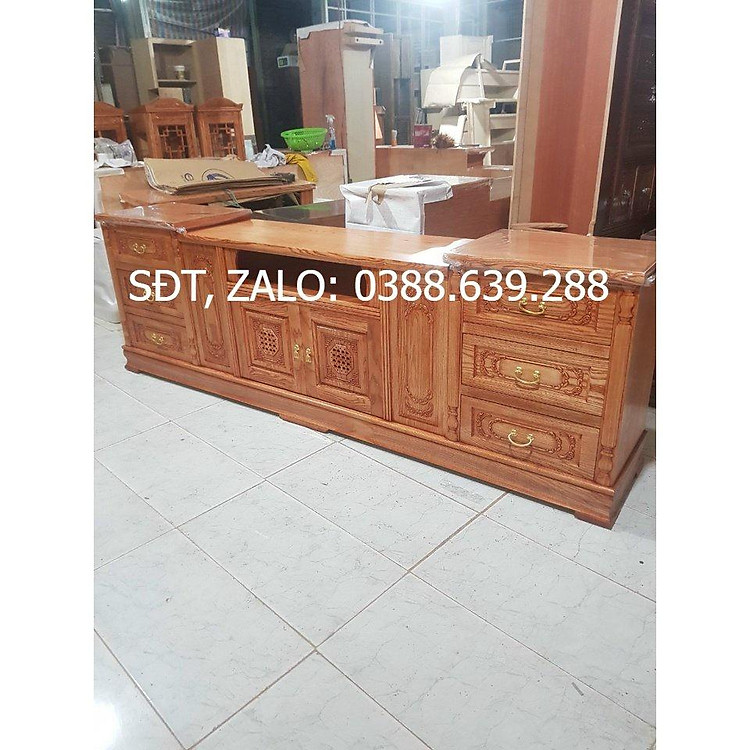 Kệ ti vi gỗ đẹp và hiện đại - BINHLONG01