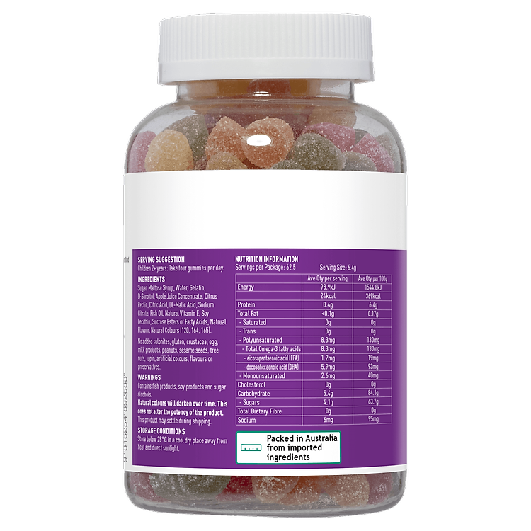 Kẹo Dẻo Omega-3 Healthy Care Cho Bé Tiết kiệm - Hình ảnh 2