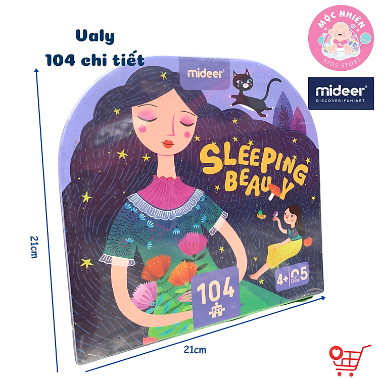 Puzzle MIDEER 104 Mảnh Dành Cho Bé Chính hãng Giá tốt - Hình ảnh 3