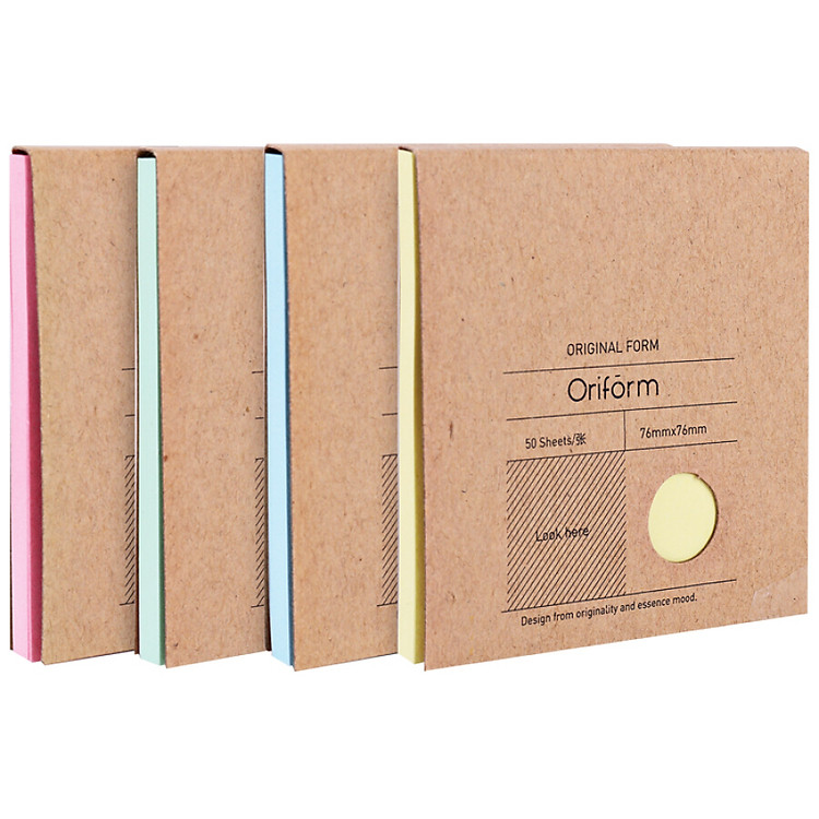 Giấy Note Deli 66326 (76x76mm x 12 Cái/Hộp)
