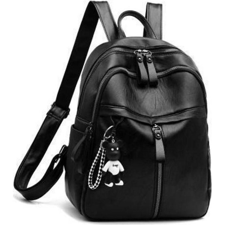 Balo da nữ thời trang hàn quốc, tặng kèm móc khóa gấu TK0030