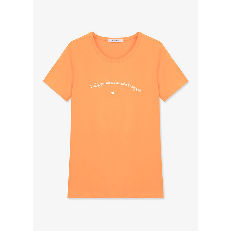 Áo Thun Nữ Tay Ngắn Lime Orange T-shirt - LO19171110
