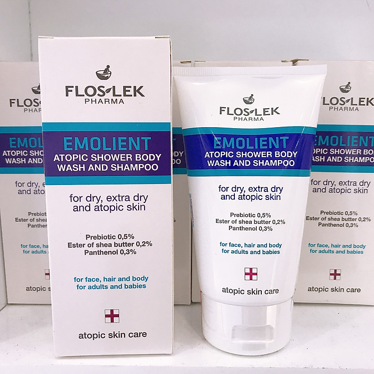 Dầu gội và sữa tắm Floslek 150ml Chính hãng Ưu đãi - Hình ảnh 5