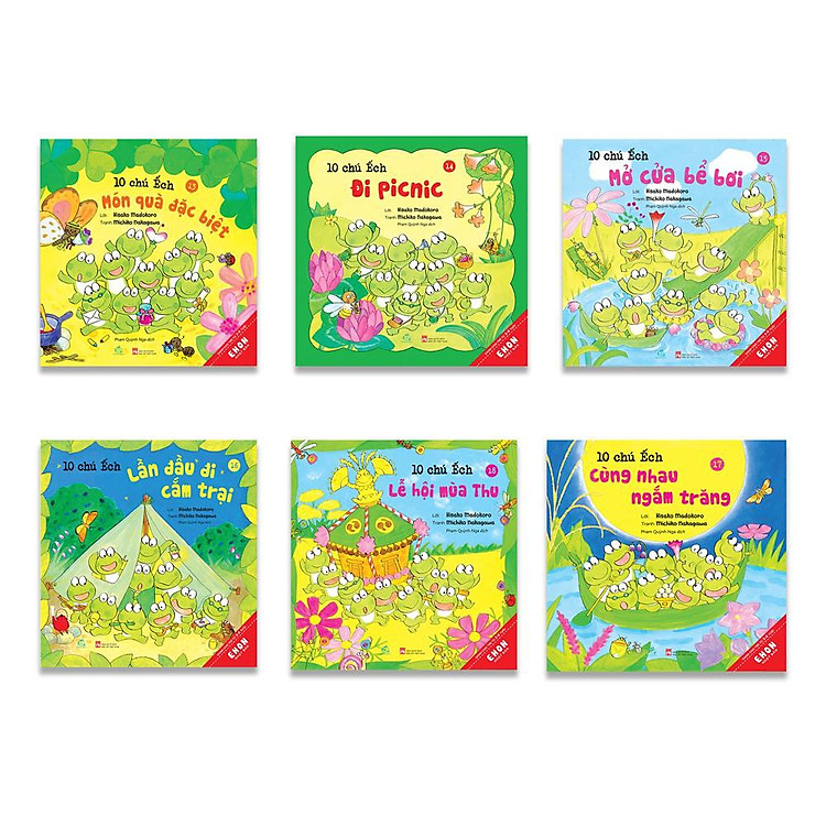 Combo 10 Chú Ếch Phần 3 (Tập 13 – Tập 18)