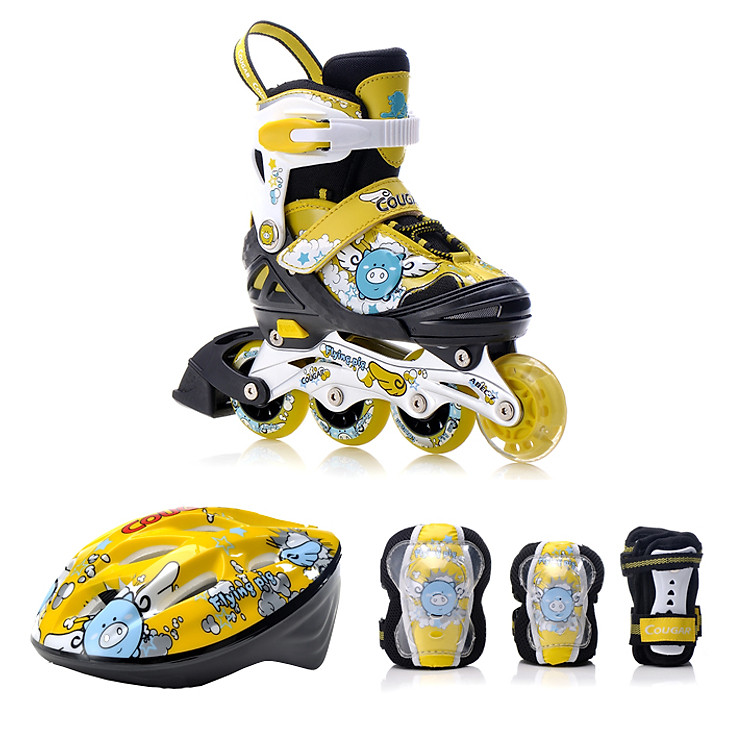 Combo Patin Cougar Flying Pig