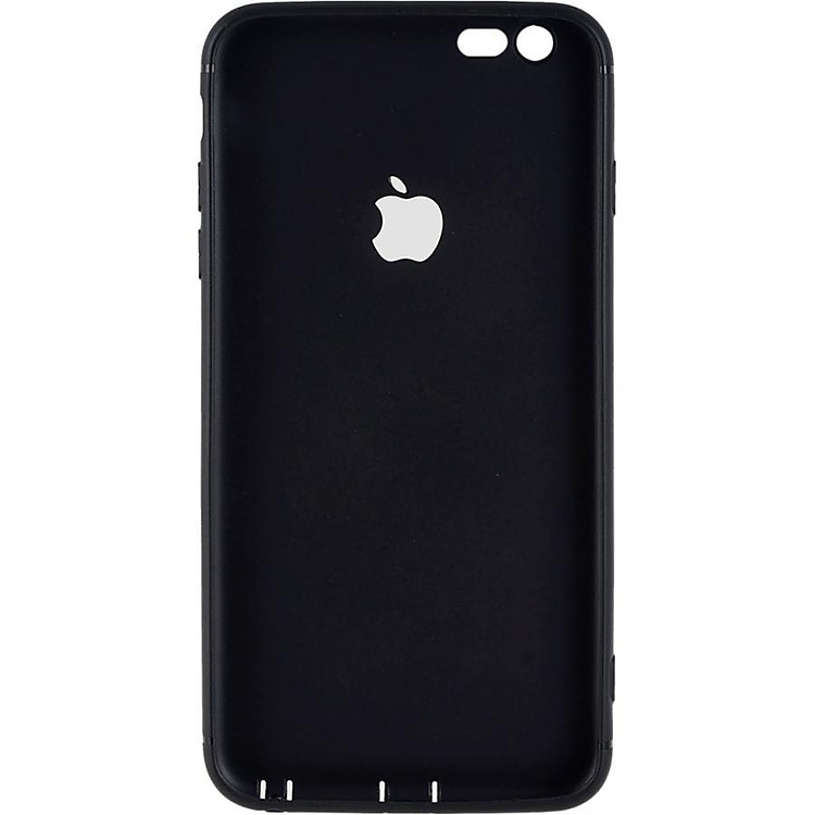 Ốp lưng dẻo viền bóng Genshai iphone 6 plus GC02 màu đen - Hàng Nhập Khẩu