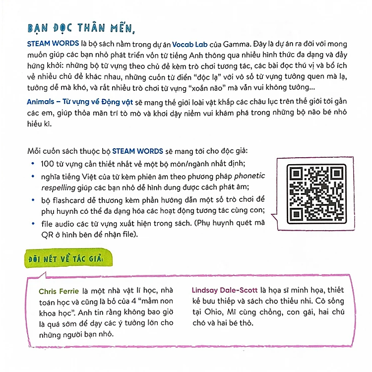 Steam Words: Animals - Từ Vựng Về Động Vật - Ảnh 3