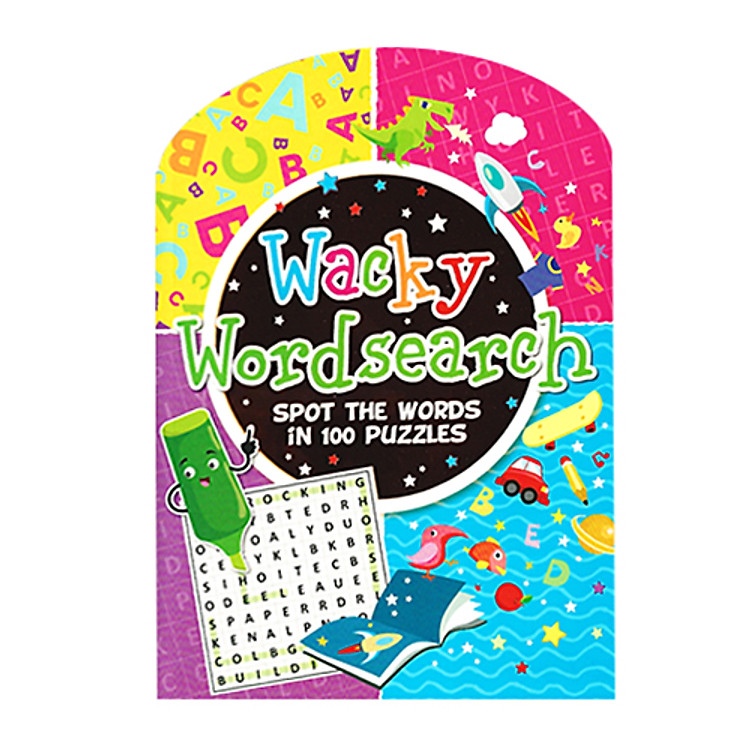 Sách Wacky Wordsearch
