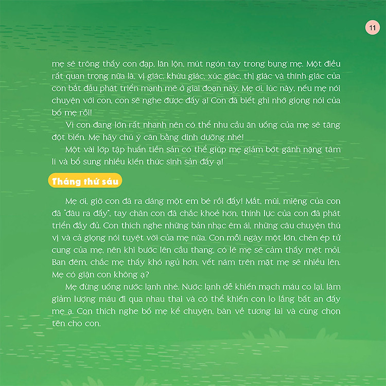 Cẩm Nang Dành Cho Mẹ Bầu Và Thai Nhi - Mẹ Kể Con Nghe - Ảnh 3