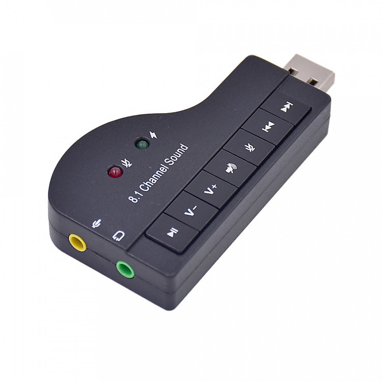 Usb sound 8.1 âm thanh sống động HIFI Magic Voice 8.1 CH AZONE