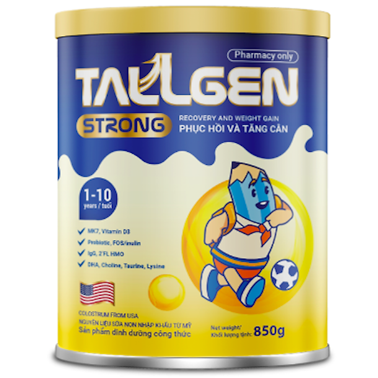 Tham Khảo tại ConCung: Sữa Tallgen Strong 850gr tăng cân cho trẻ , nhận ngay nhiều Ưu đãi