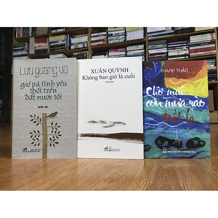 Combo tuyển tập thơ Xuân Quỳnh - Lưu Quang Vũ - Thanh Thảo (thi ca Việt Nam hiện đại)