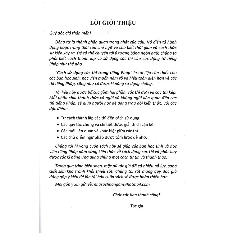 Cách Sử Dụng Các Thì Trong Tiếng Pháp - Ảnh 2