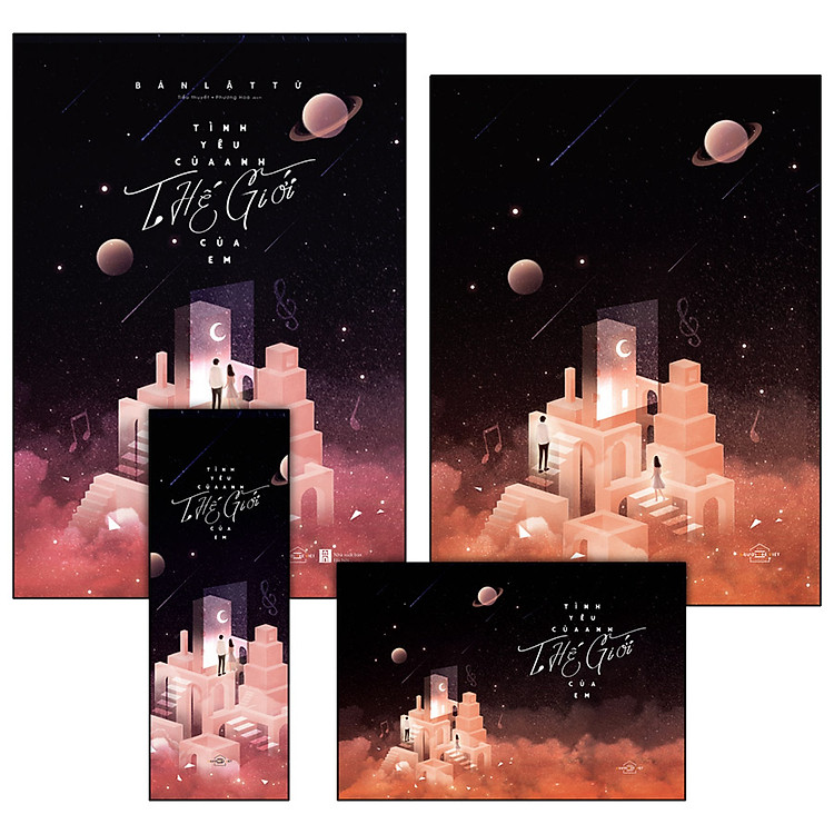 Sách Tình Yêu Của Anh, Thế Giới Của Em (Tặng Kèm: Bookmark + Postcard + Poster)