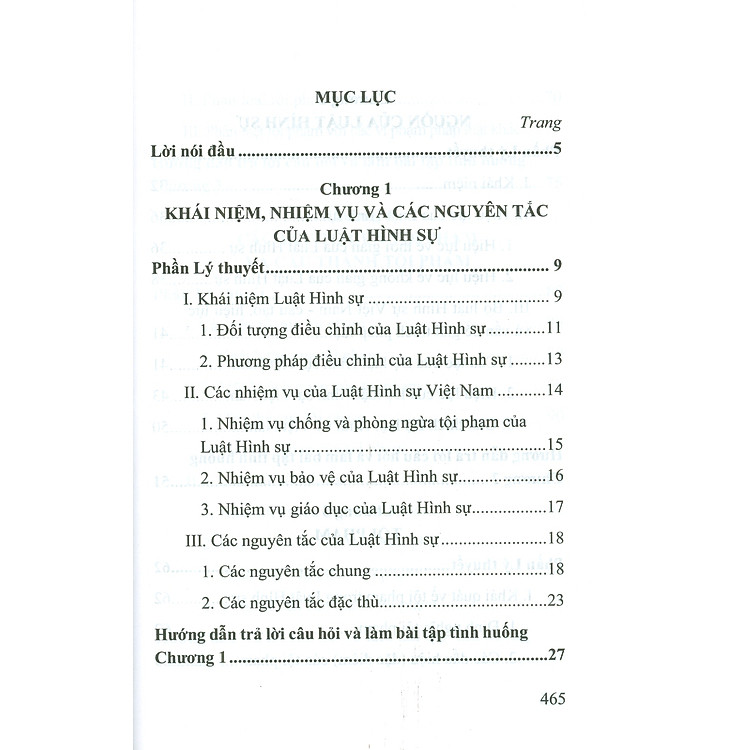 Hướng Dẫn Môn Học LUẬT HÌNH SỰ - Tập 1 - Ảnh 6