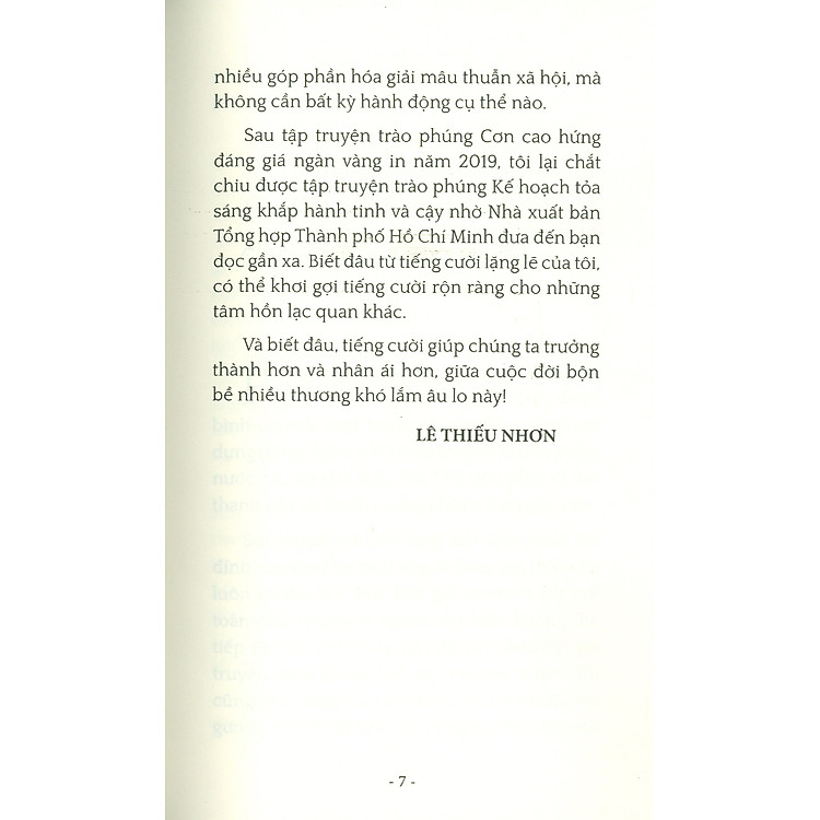 Kế Hoạch Tỏa Sáng Khắp HT (Tập truyện trào phúng) - Ảnh 5