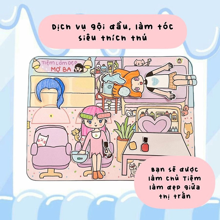 Bộ Tranh Tương Tác Cô Tiên Xanh Chính hãng Tiết kiệm - Hình ảnh 4