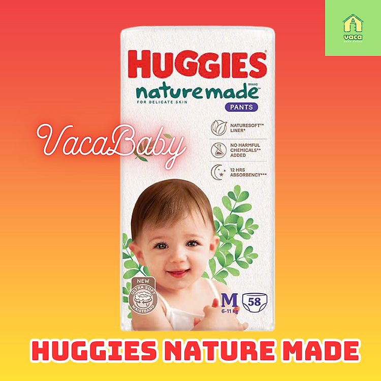 Mua Tã Quần Huggies Platinum Size M (58 Miếng) Chính hãng Ưu đãi
