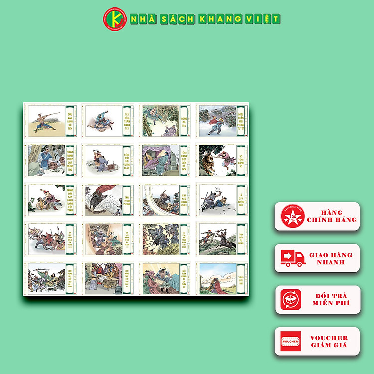 Thủy Hử – Truyện tranh (Trọn bộ 20 quyển)