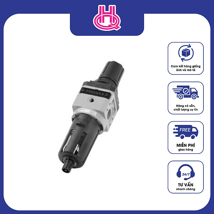 Bộ lọc tách nước cho máy nén khí series 17204.BBDS Pneumax, bộ lọc hơi khí nén, bộ lọc khí nén - Hàng chính hãng