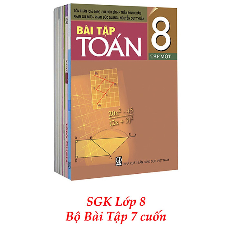 Sách Giáo Khoa Bộ Lớp 8 - Sách Bài Tập (Bộ 7 Cuốn) (2021)