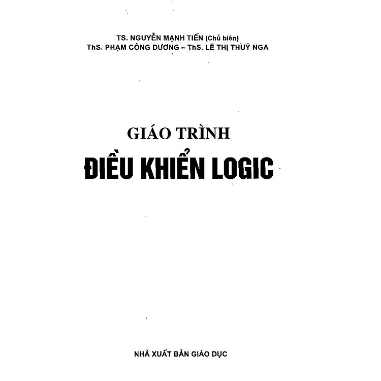 Giáo trình điều khiển Logic - Ảnh 2