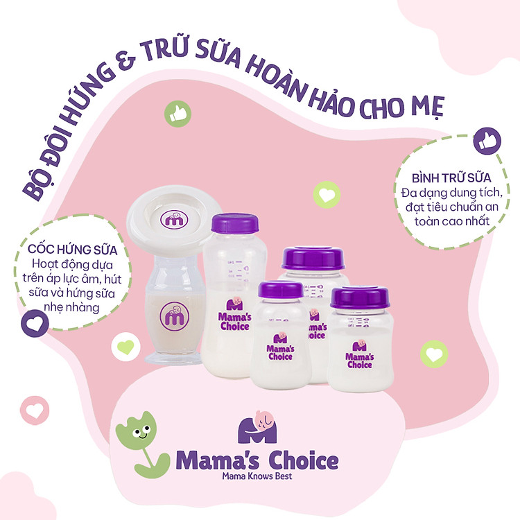 Mua Cốc Hứng Sữa Mama's Choice 150ml Chính hãng Giá rẻ - Hình ảnh 2