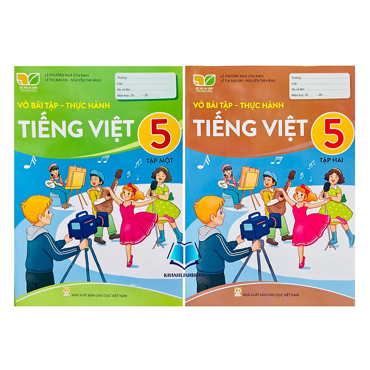 Vở bài tập – Thực hành Tiếng Việt lớp 5 tập 1 + 2 (Kết nối tri thức với cuộc sống)