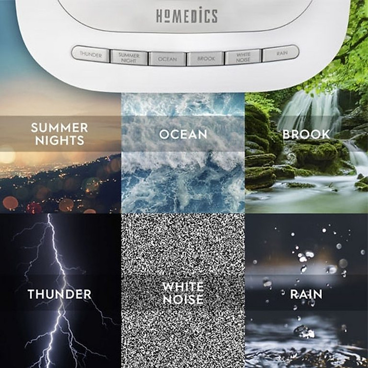MÁY RU NGỦ ÂM THANH HOMEDICS SS-2025 Chính hãng Tiết kiệm - Hình ảnh 2