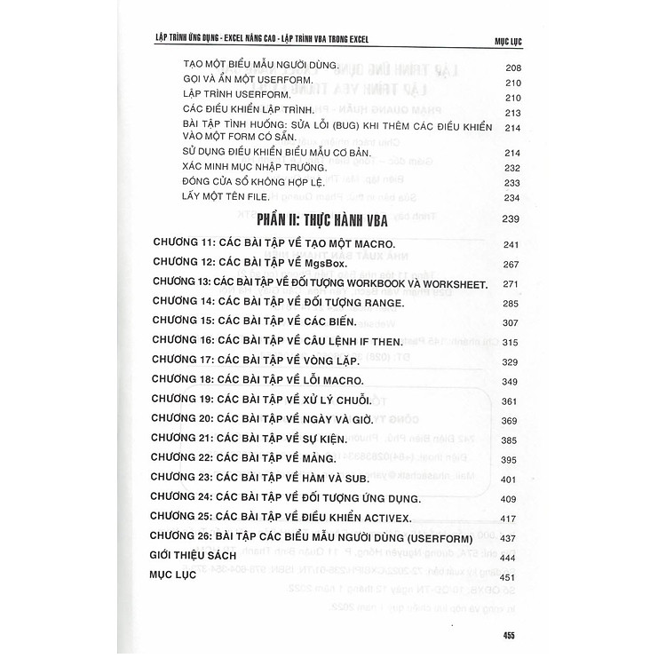 Lập Trình VBA Trong Excel Dùng Cho Các Phiên Bản 2021-2019-2016 - Ảnh 6