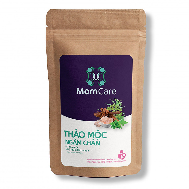 Thảo dược Muối ngâm chân chống phù nề chân cho bà bầu Momcare