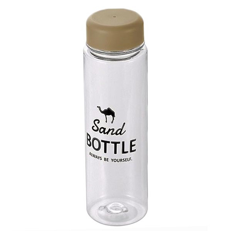 Bình uống nước có nắp đậy 500ml nội địa Nhật Bản - Giao màu ngẫu nhiên