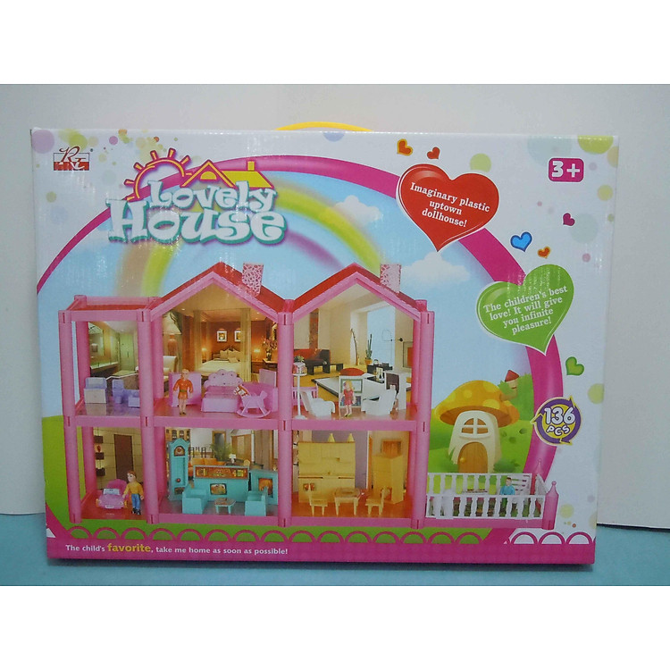 Mô Hình Nhà Búp Bê Cỡ Lớn Chính hãng Giá rẻ - Hình ảnh 4