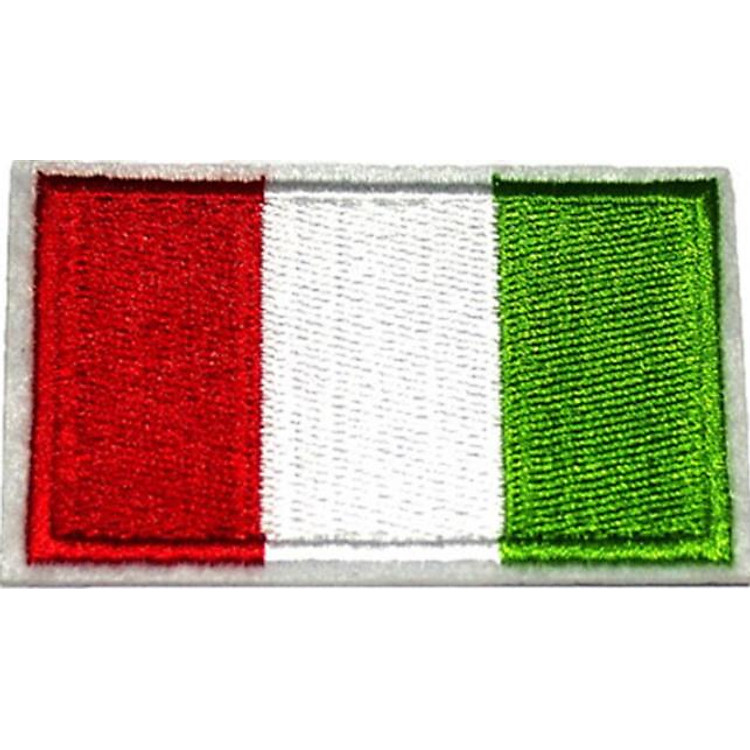 Patch ủi sticker vải - Cờ Ý Italy
