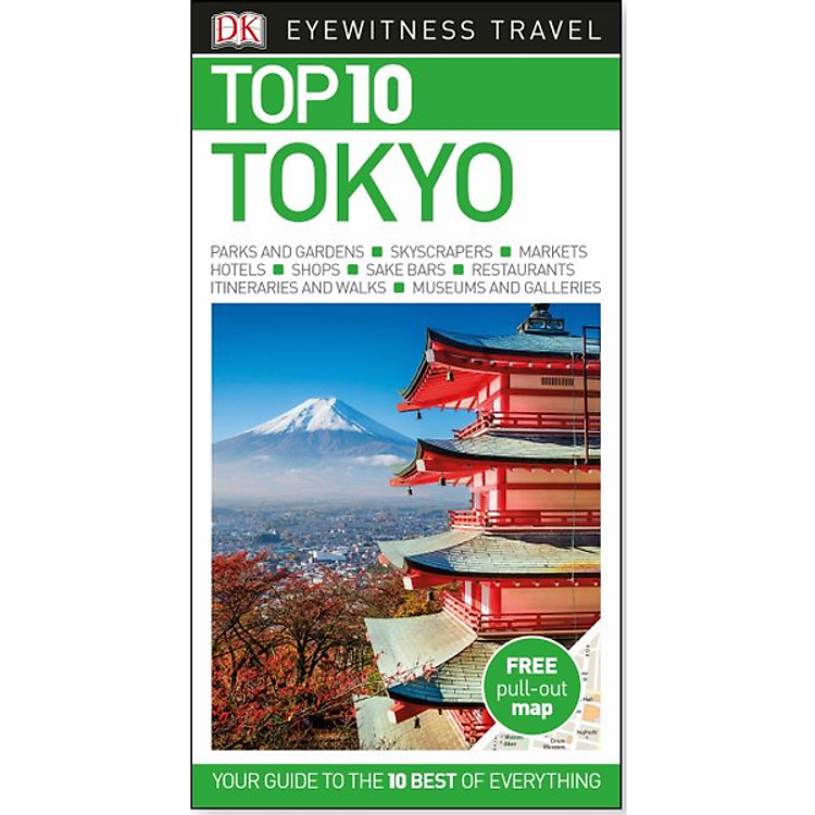 Sách DK Eyewitness Top 10 Tokyo