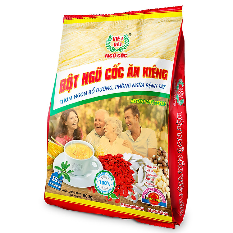 Bột ngũ cốc ăn kiêng 600g