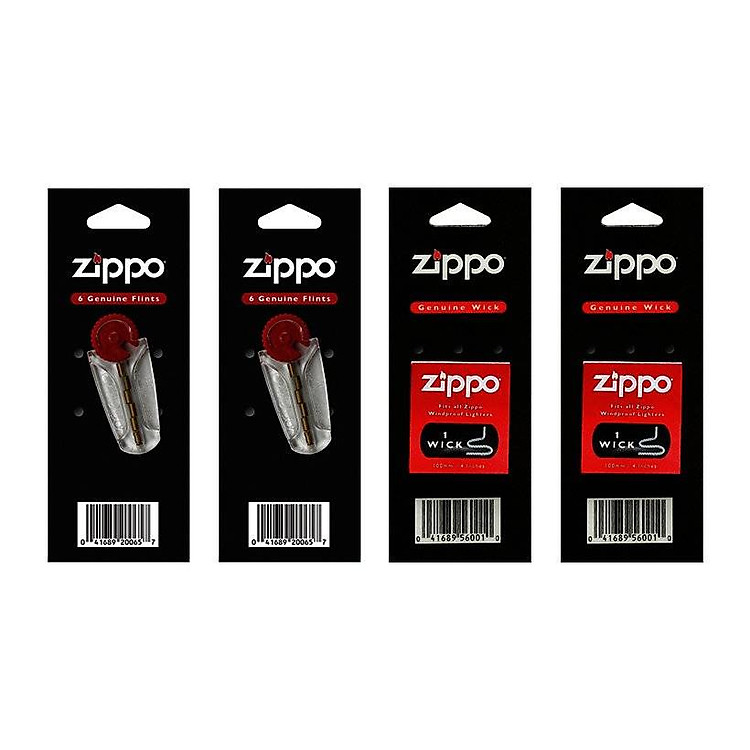 Bộ 2 Đá 2 Bấc Zippo