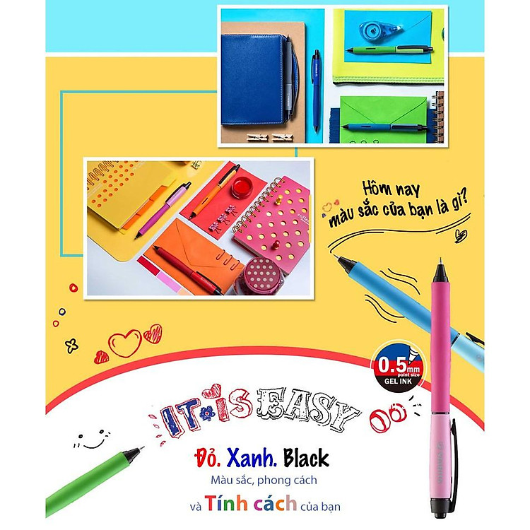 Bộ Bút Mực Gel STABILO Palette 268 XF/F (2 cây) - Ảnh 5