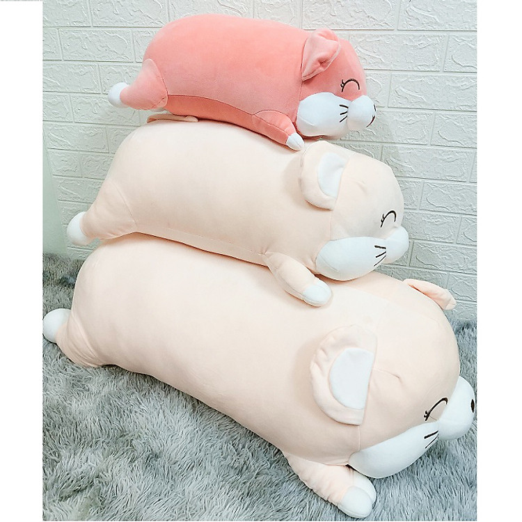 Mua Gấu Bông Gối Ôm Chuột Cao Cấp 50cm Chính hãng Tiết kiệm - Hình ảnh 5