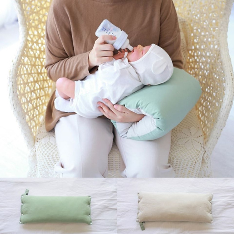Gối bú kê tay Rototo Bebe - Xanh Chính hãng Tiết kiệm - Hình ảnh 5