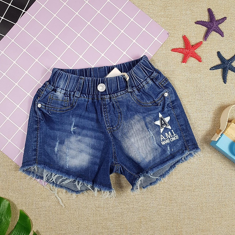 Quần Jeans Short bé gái thời trang QA040