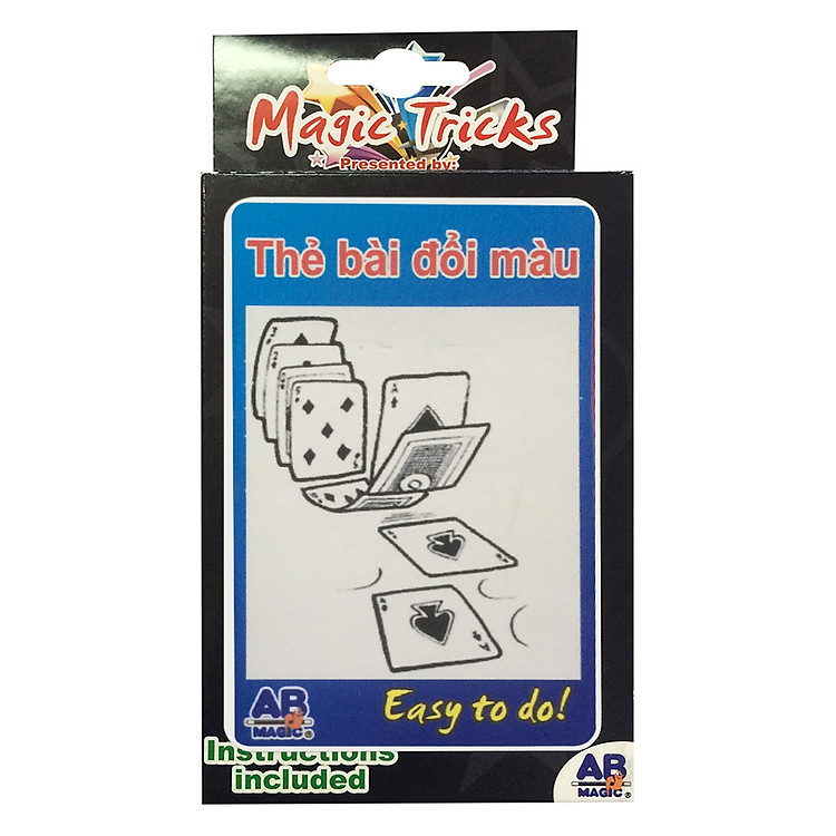 Đồ Chơi Ảo Thuật Thẻ Bài Đổi Màu Magic Wacky