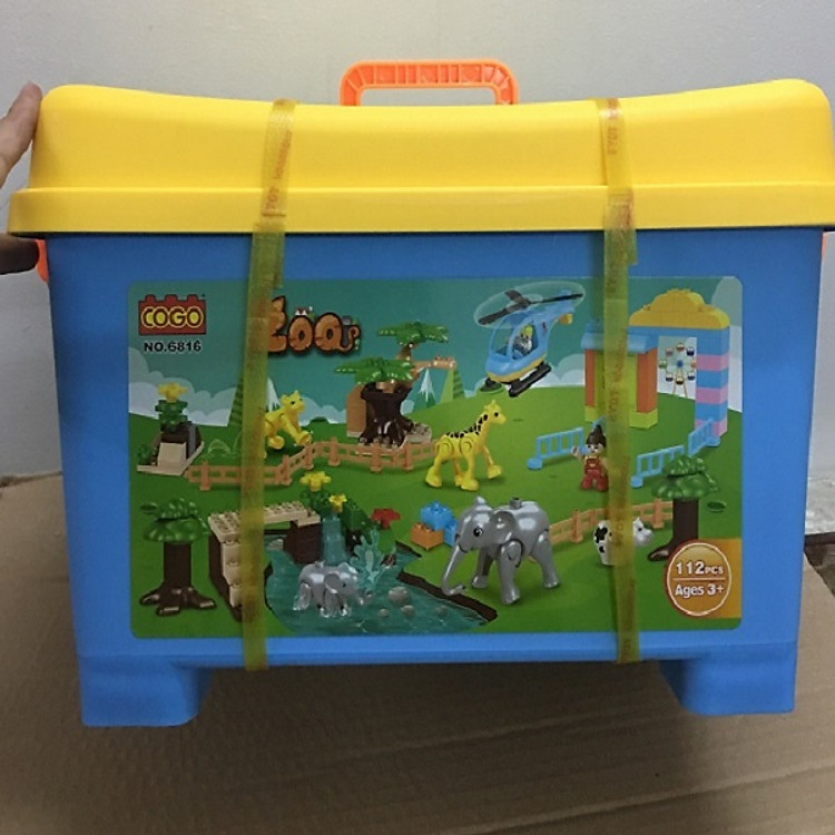 Đồ chơi lắp rắp mô hình sở thú Cogo Chính hãng Giá tốt