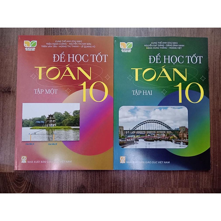 Combo để học tốt toán lớp 10 (Tập 1 + Tập 2) - Ảnh 2