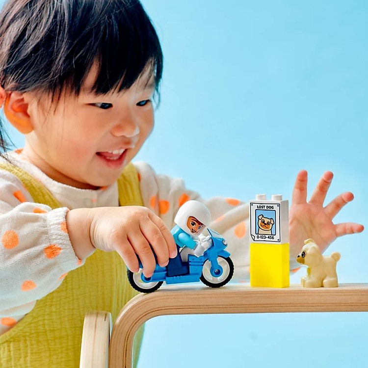 Mua Lego Xe Moto Cảnh Sát 10967 Chính hãng Giá rẻ - Hình ảnh 4